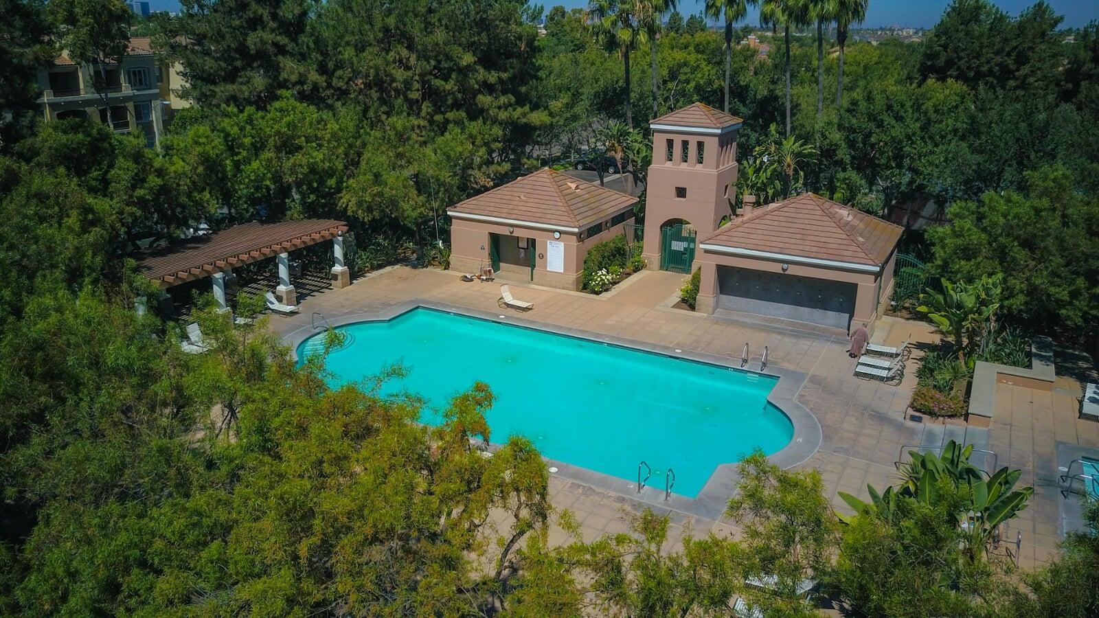 House picture by drone